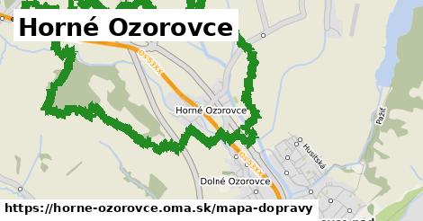 ikona Horné Ozorovce: 12,1 km trás mapa-dopravy v horne-ozorovce