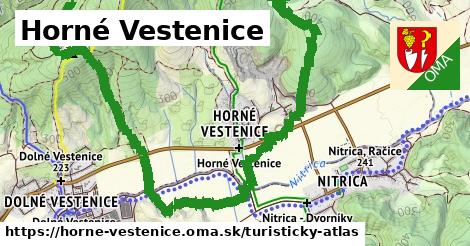 ikona Horné Vestenice: 7,7 km trás turisticky-atlas v horne-vestenice