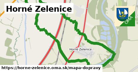ikona Horné Zelenice: 10,6 km trás mapa-dopravy v horne-zelenice