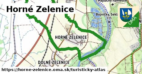 ikona Horné Zelenice: 1,36 km trás turisticky-atlas v horne-zelenice
