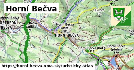 ikona Turistická mapa turisticky-atlas v horni-becva