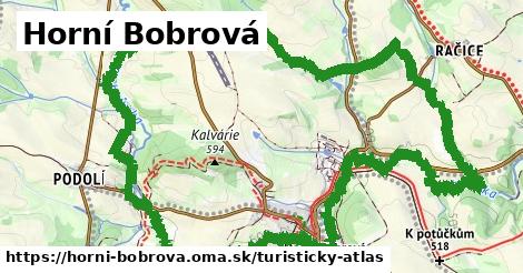 ikona Turistická mapa turisticky-atlas v horni-bobrova