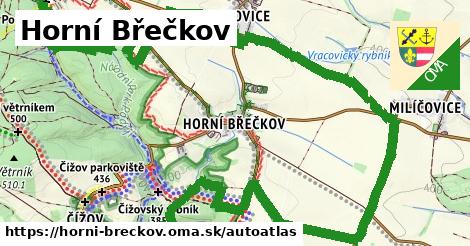 ikona Mapa autoatlas v horni-breckov