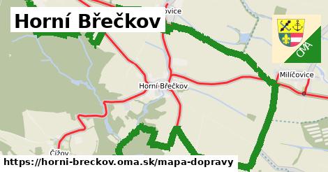 ikona Mapa dopravy mapa-dopravy v horni-breckov