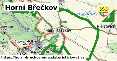 ikona Turistická mapa turisticky-atlas v horni-breckov