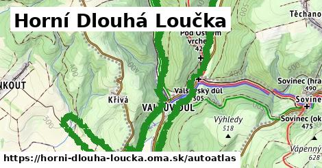 ikona Mapa autoatlas v horni-dlouha-loucka