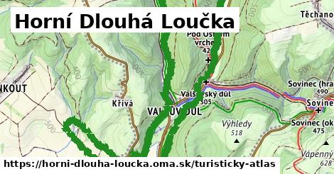 ikona Turistická mapa turisticky-atlas v horni-dlouha-loucka