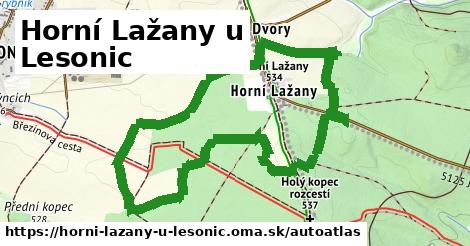 ikona Mapa autoatlas v horni-lazany-u-lesonic