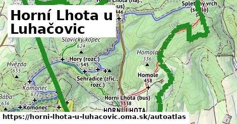 ikona Mapa autoatlas v horni-lhota-u-luhacovic