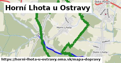 ikona Mapa dopravy mapa-dopravy v horni-lhota-u-ostravy