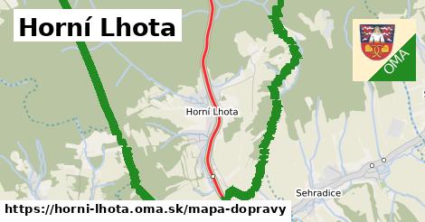 ikona Mapa dopravy mapa-dopravy v horni-lhota