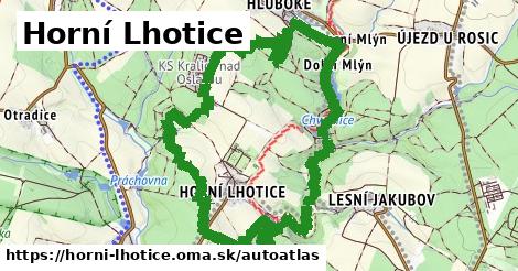 ikona Mapa autoatlas v horni-lhotice