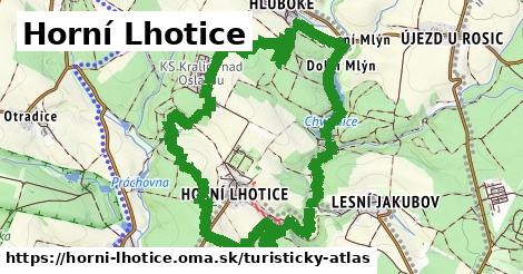 ikona Turistická mapa turisticky-atlas v horni-lhotice