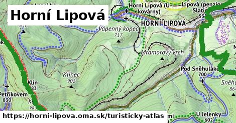 ikona Turistická mapa turisticky-atlas v horni-lipova