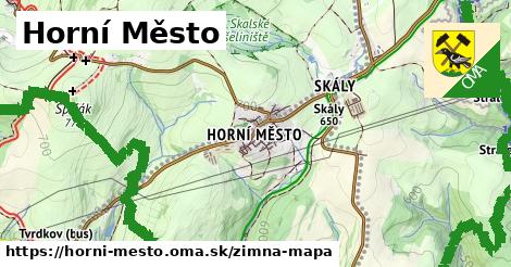 ikona Zimná mapa zimna-mapa v horni-mesto