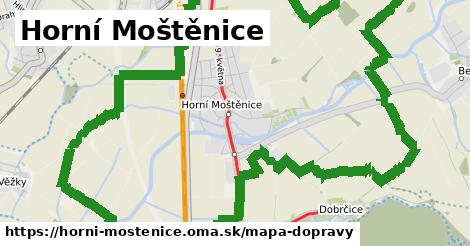 ikona Mapa dopravy mapa-dopravy v horni-mostenice