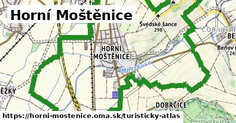 ikona Turistická mapa turisticky-atlas v horni-mostenice