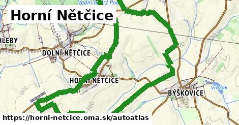 ikona Mapa autoatlas v horni-netcice