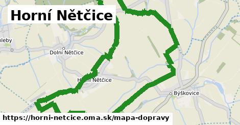 ikona Mapa dopravy mapa-dopravy v horni-netcice