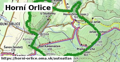 ikona Mapa autoatlas v horni-orlice