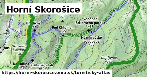 ikona Turistická mapa turisticky-atlas v horni-skorosice