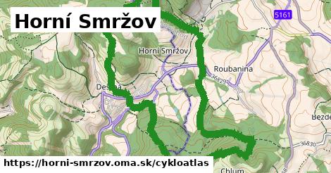 ikona Cyklo cykloatlas v horni-smrzov