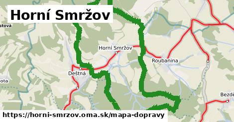 ikona Mapa dopravy mapa-dopravy v horni-smrzov