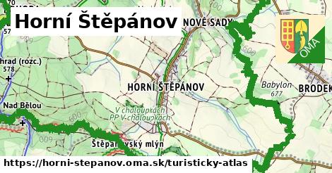 ikona Turistická mapa turisticky-atlas v horni-stepanov