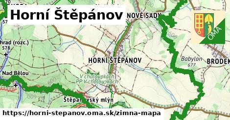 ikona Zimná mapa zimna-mapa v horni-stepanov