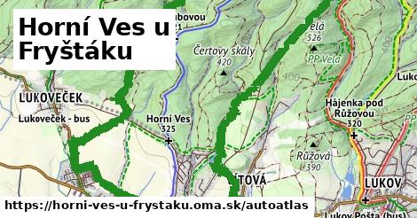 ikona Mapa autoatlas v horni-ves-u-frystaku