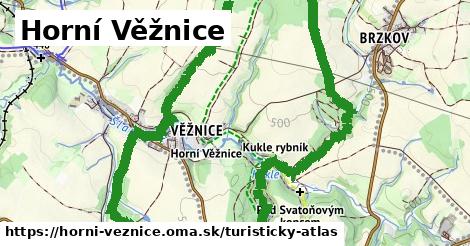 ikona Turistická mapa turisticky-atlas v horni-veznice