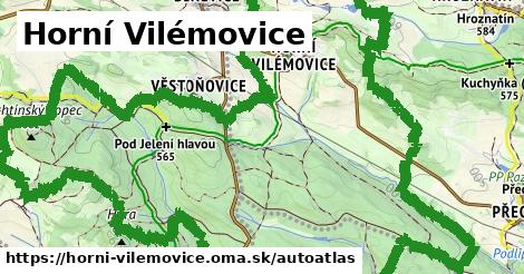 ikona Mapa autoatlas v horni-vilemovice