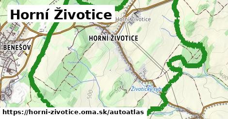 ikona Mapa autoatlas v horni-zivotice