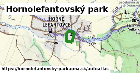 ulice v Hornolefantovský park