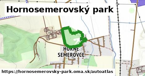 ulice v Hornosemerovský park