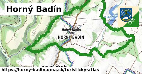 ikona Turistická mapa turisticky-atlas v horny-badin