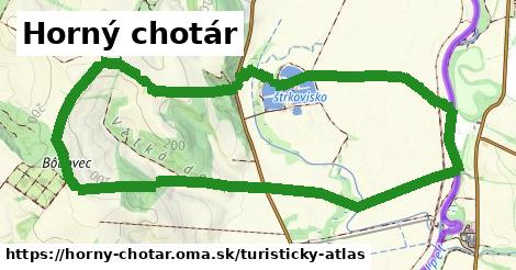 ikona Horný chotár: 0 m trás turisticky-atlas v horny-chotar