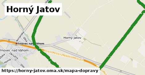 ikona Horný Jatov: 21 km trás mapa-dopravy v horny-jatov