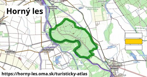 ikona Turistická mapa turisticky-atlas v horny-les