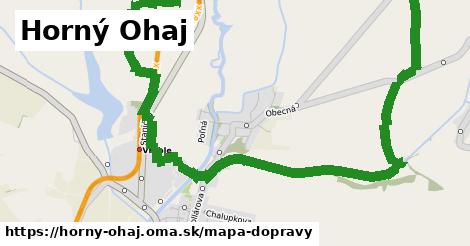 ikona Horný Ohaj: 2,6 km trás mapa-dopravy v horny-ohaj