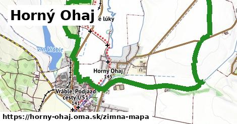 ikona Horný Ohaj: 0 m trás zimna-mapa v horny-ohaj