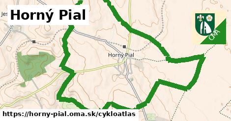 ikona Horný Pial: 0 m trás cykloatlas v horny-pial