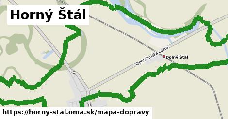 ikona Horný Štál: 0 m trás mapa-dopravy v horny-stal