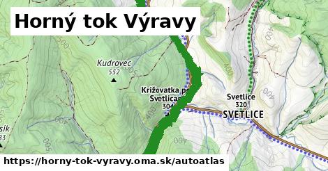 ulice v Horný tok Výravy