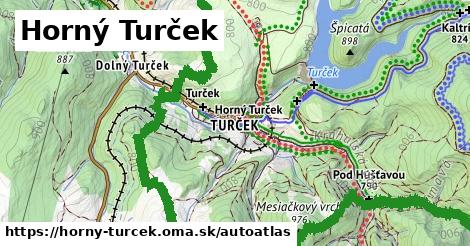 ikona Mapa autoatlas v horny-turcek