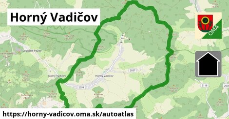 ulice v Horný Vadičov