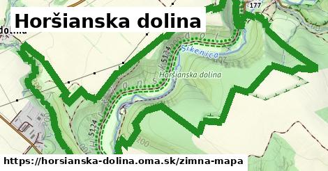 ikona Zimná mapa zimna-mapa v horsianska-dolina