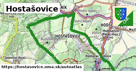 ikona Mapa autoatlas v hostasovice