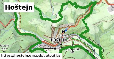 ikona Mapa autoatlas v hostejn