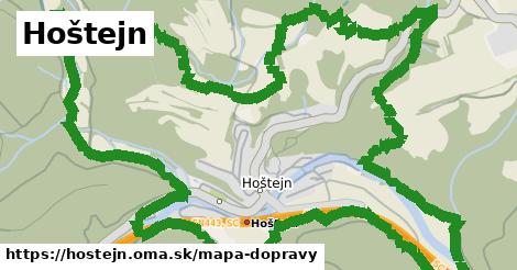 ikona Mapa dopravy mapa-dopravy v hostejn